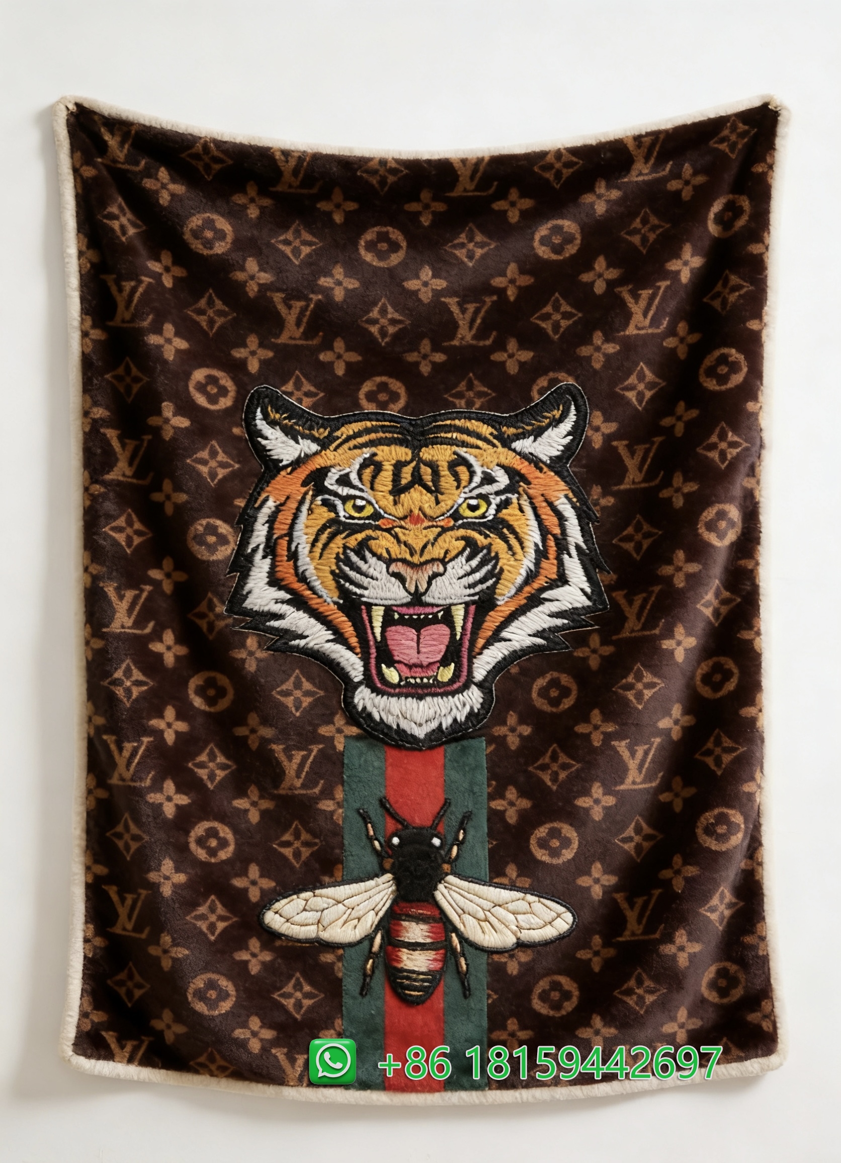 Louis Vuitton Throw Blankets